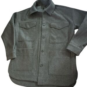Banana Republic Charcoal Gray Military-Style Field Jacket